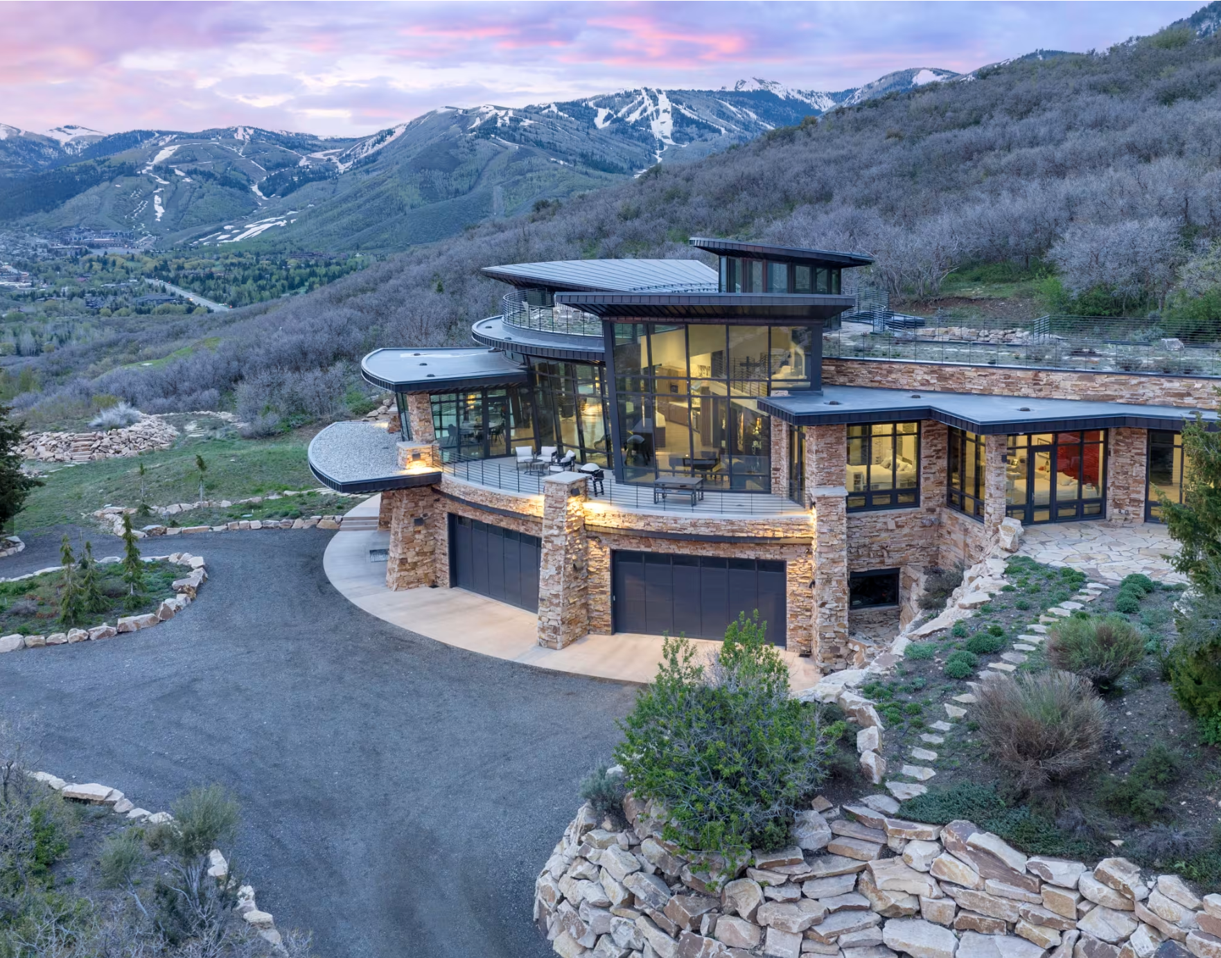 Luxury mountain home in Park City Utah
